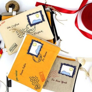 Sewing Pattern: Textile “Envelope” Purse/Pouch