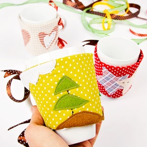 Sewing Pattern: Textile Cup Sleeve
