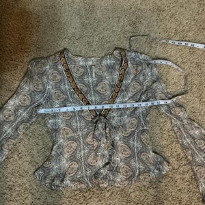Free People Time of Your Life Top in Ivory - Size XS image 8