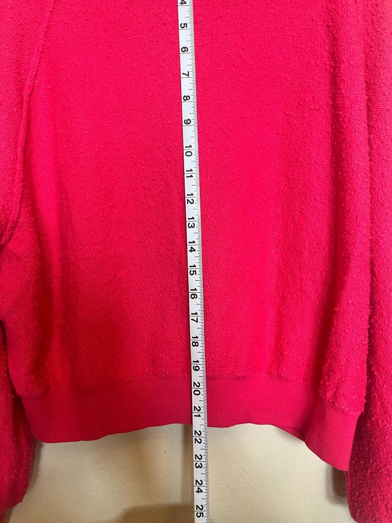 Free People Found My Friend Boulce Pullover Rock Candy Bright Pink - Size S image 6