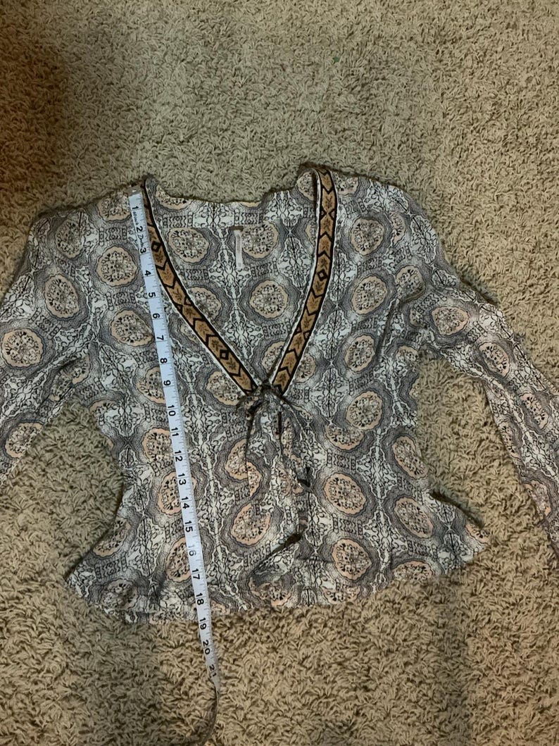 Free People Time of Your Life Top in Ivory - Size XS image 9
