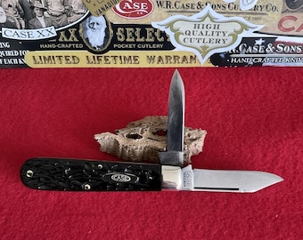 Case Tested 1920-1940 Rough Black 62031 1/2 Messer Sehr guter Zustand