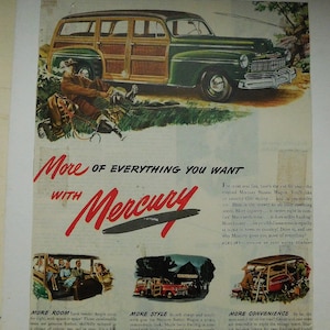 1947 Mercury Woody Wagon