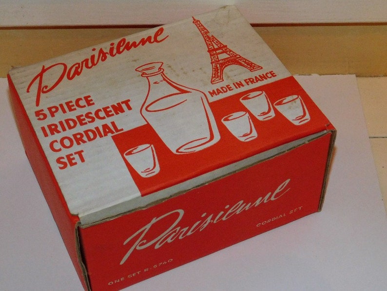 1960s French Cordial Set Etsy