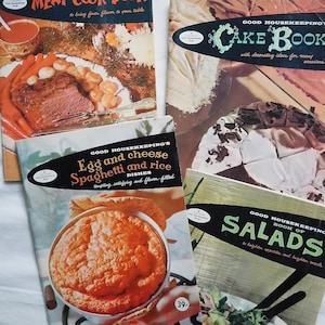 1950s Lot Good Housekeeping Cook Books