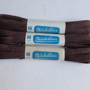 Vintage Schnürsenkel (3 Paar)