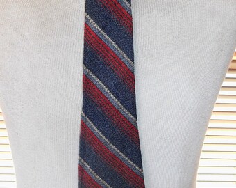 1930's Striped Tie