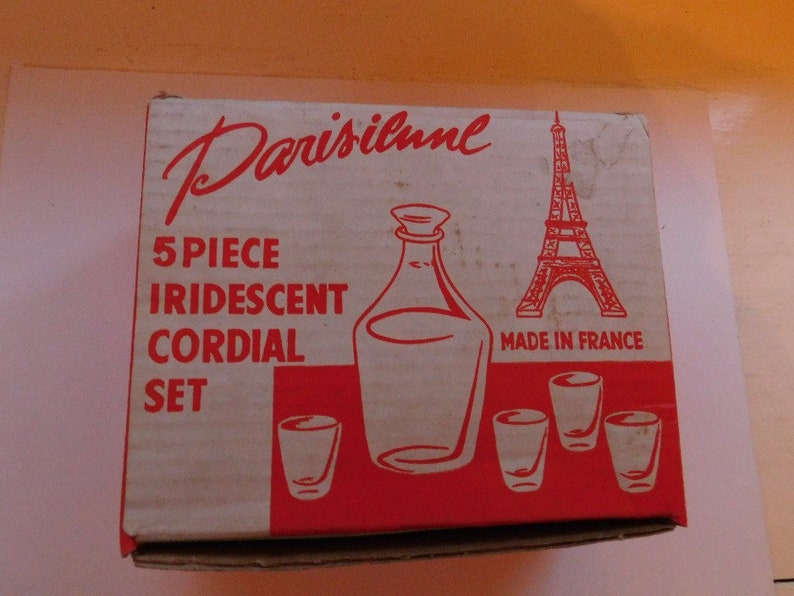 1960s French Cordial Set Etsy