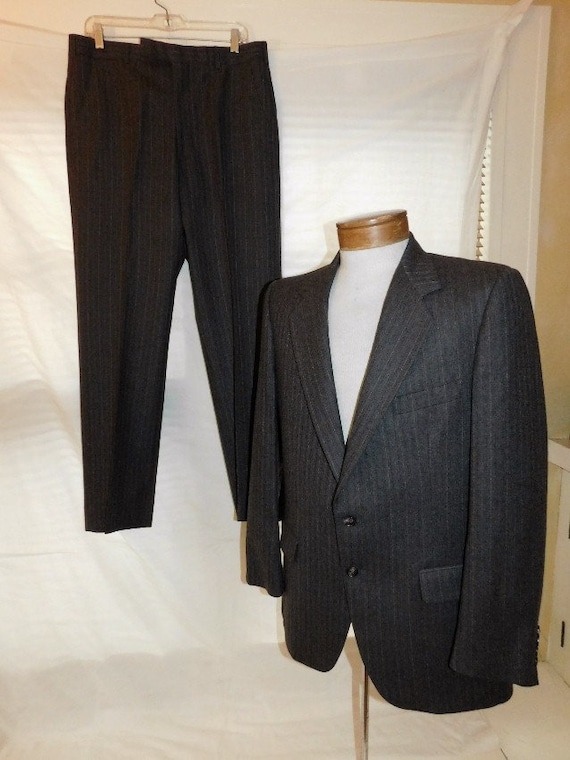 Men's Pinstripe Suit