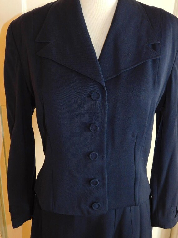 Woman's 1950's Gabardine Suit