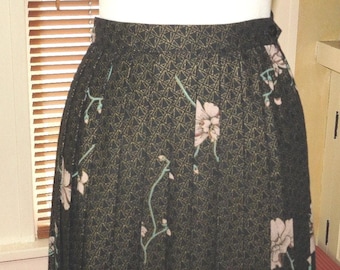 Vintage Floral Skirt