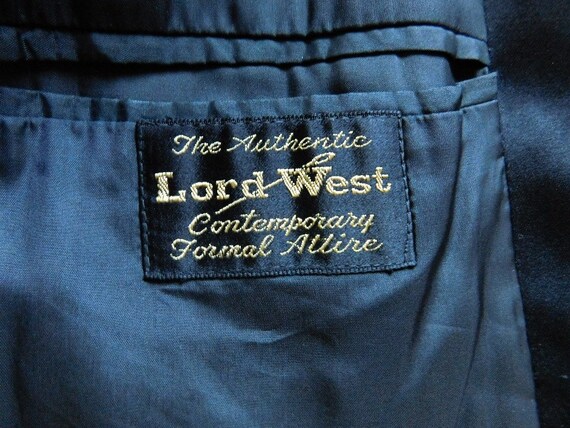 3/4 Tails Tux Jacket 1960's - image 7