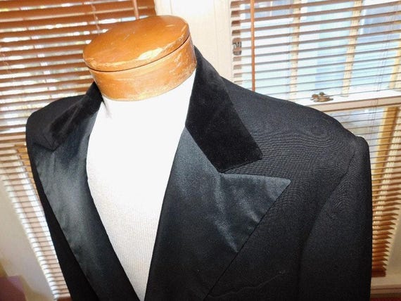 3/4 Tails Tux Jacket 1960's - image 3