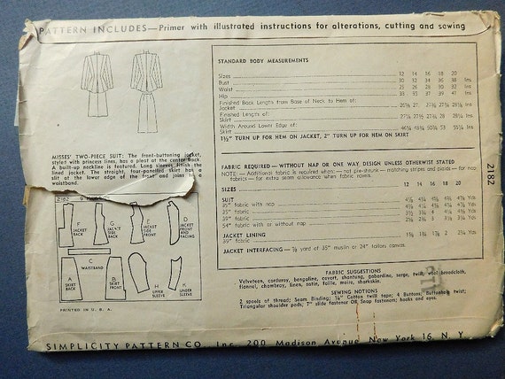 Simplicity Pattern 2182 - image 2