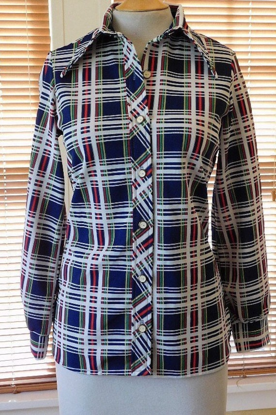 70's Dead Stock Womans Blouse - image 2