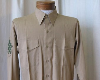 Vintage Military Shirt