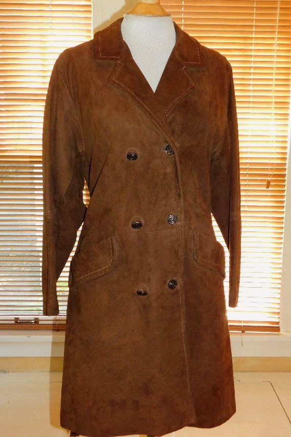 60s Womans Suede Coat/Jacket