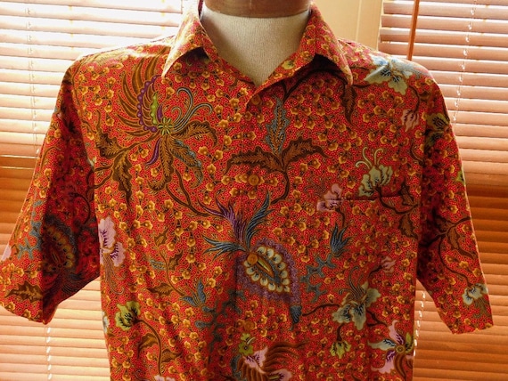 Tropical Print Shirt - image 2