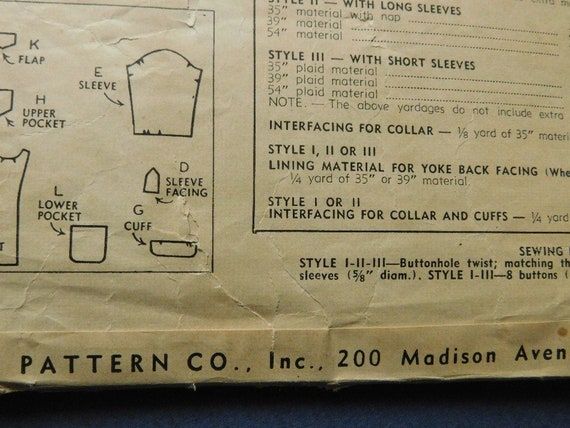 Simplicity Pattern 1961 - image 3