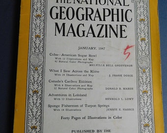 1947 National Geographic