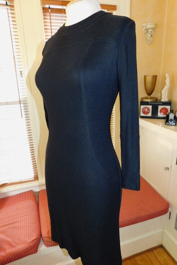 60's Little Black Dress - image 3