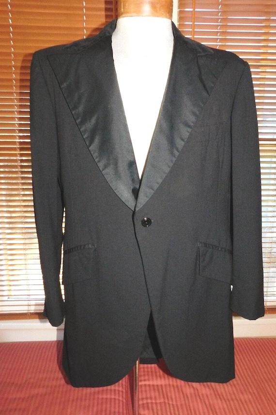 3/4 Tails Tux Jacket 1960's - image 1