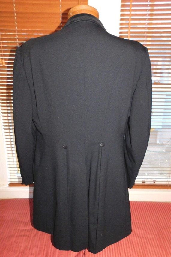 3/4 Tails Tux Jacket 1960's - image 2