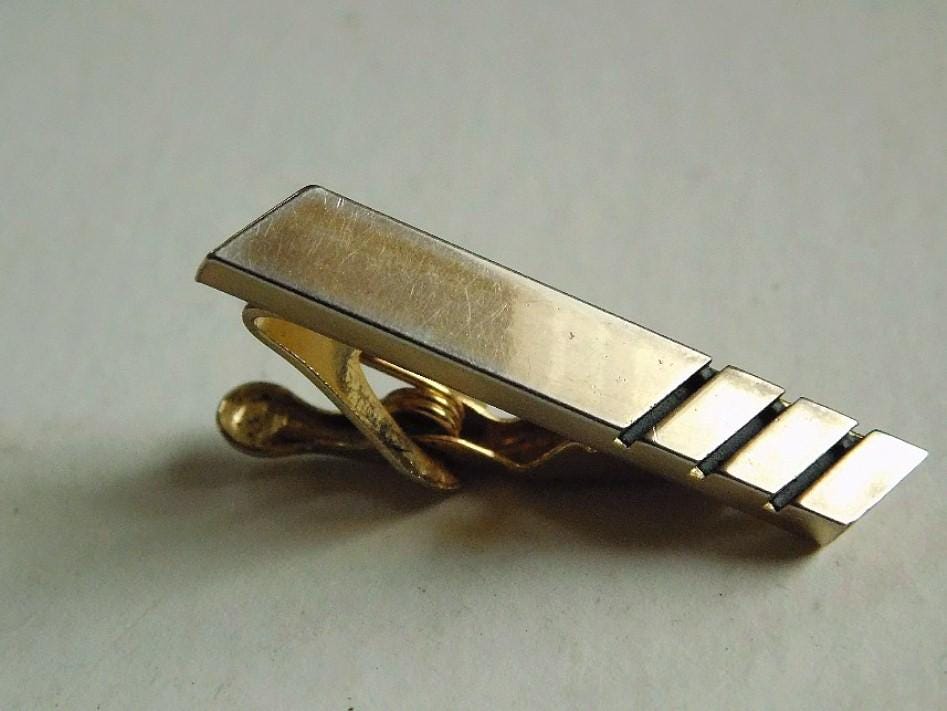 Huge Lot Vintage Tie Clips & Cufflinks Mixed Styles ~100+ Pieces As-Is