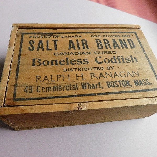 Antique Codfish Box