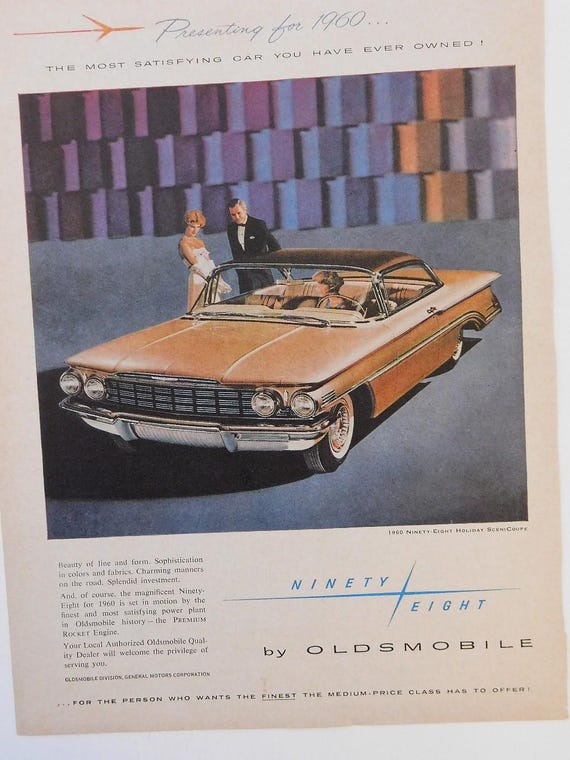 1960 Oldsmobile - Etsy