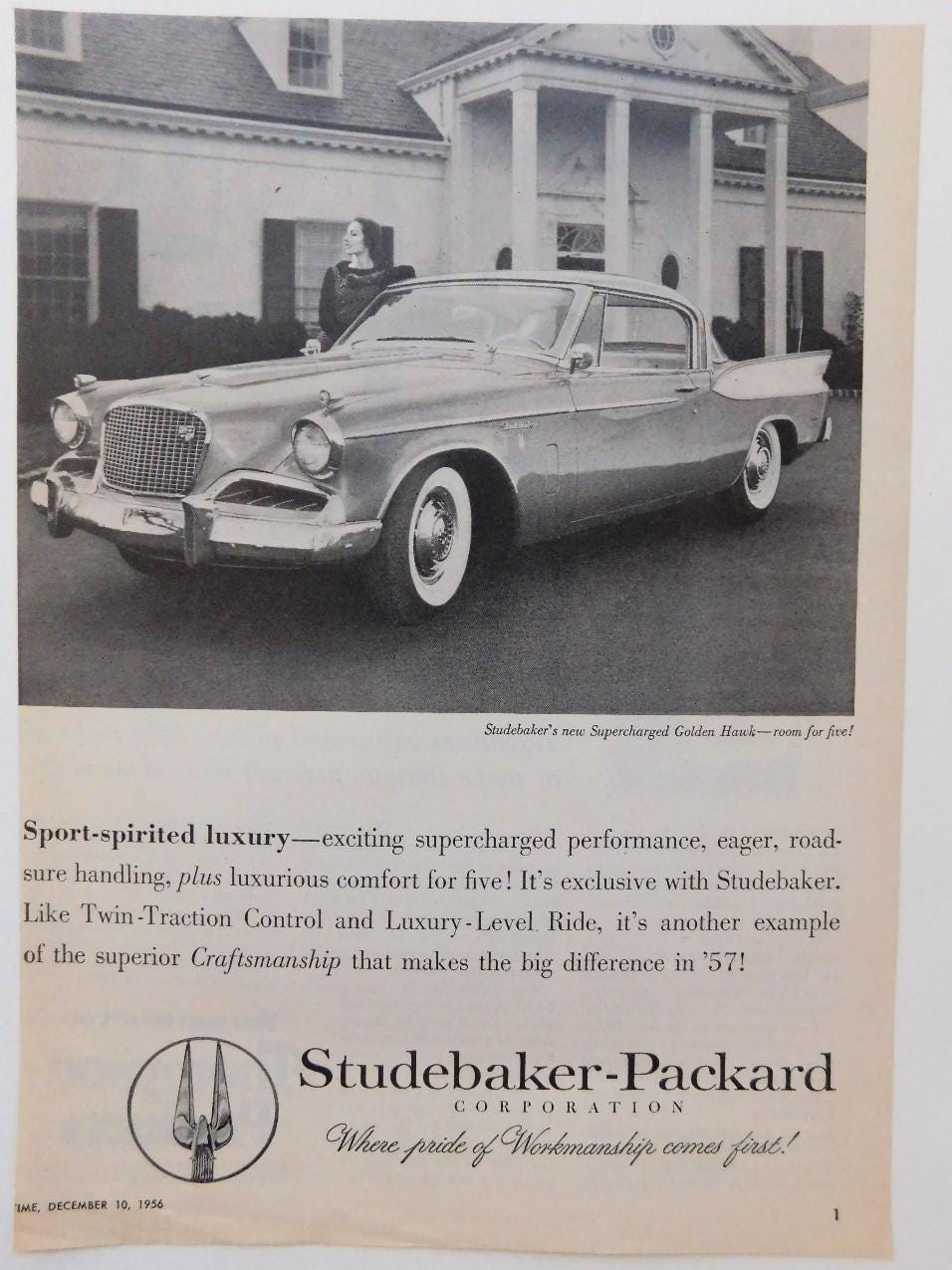 1957 スタッドベーカー・パッカード - Etsy 日本