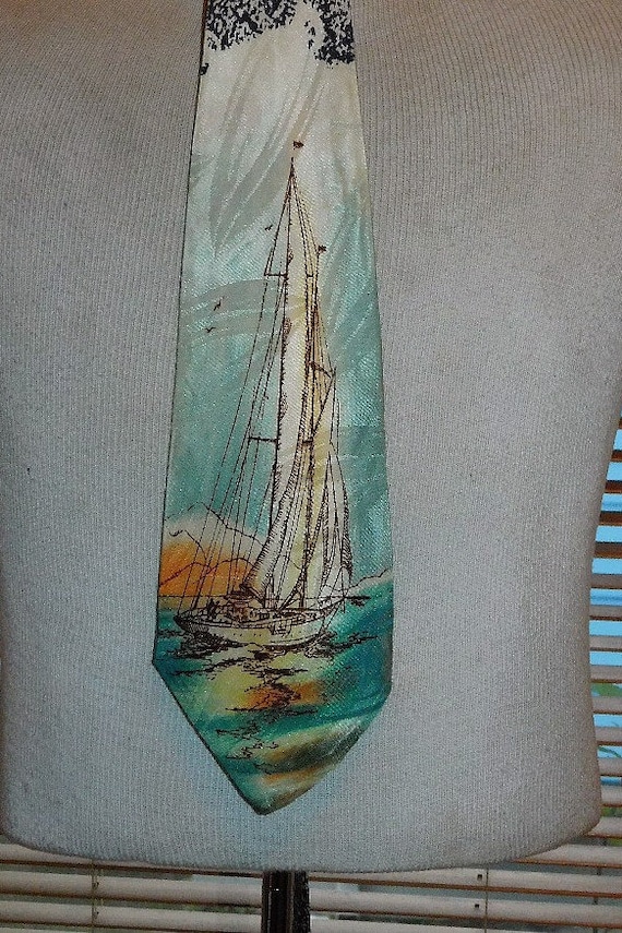 1940's Sailing Tie