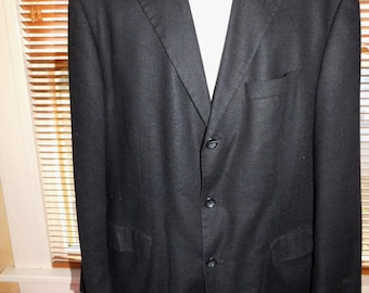 Men's Black Blazer XL