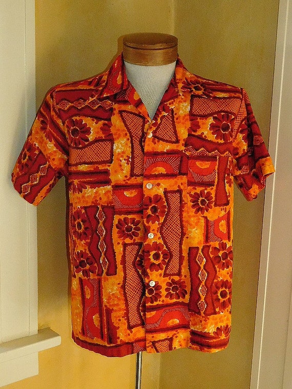 1960's Hawaiian Aloha Shirt