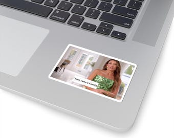 I Love Jane's Fonda | Real Housewives of Rhode Island | RHORI | Bravo | Alicia | Kiss-Cut Sticker