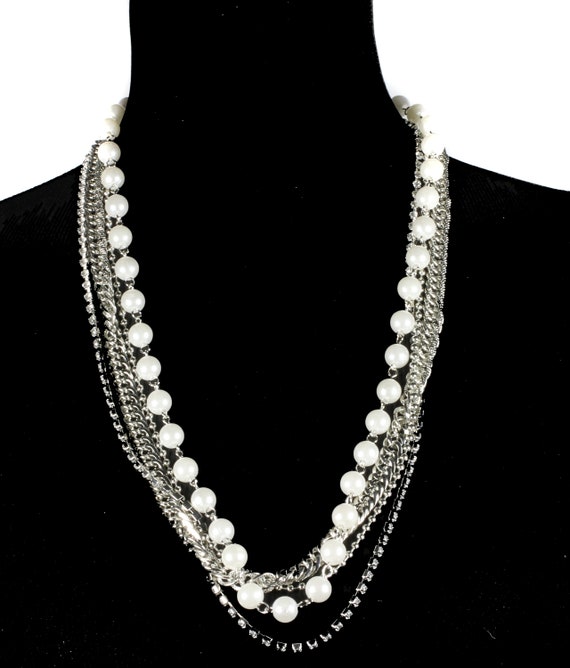 小物 NICKEL FREE DROP PEARL CHAIN BELT NICKEL FREE DROP PEARL CHAIN BELT