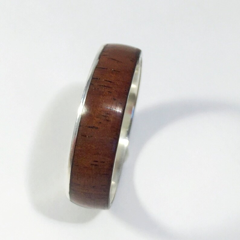 Mens Wood Wedding Band Wood Ring Wood Wedding Ring Mens Etsy