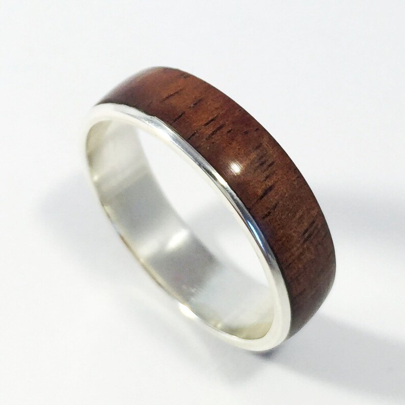 Mens Wood Wedding Band Wood Ring Wood Wedding Ring Mens - Etsy