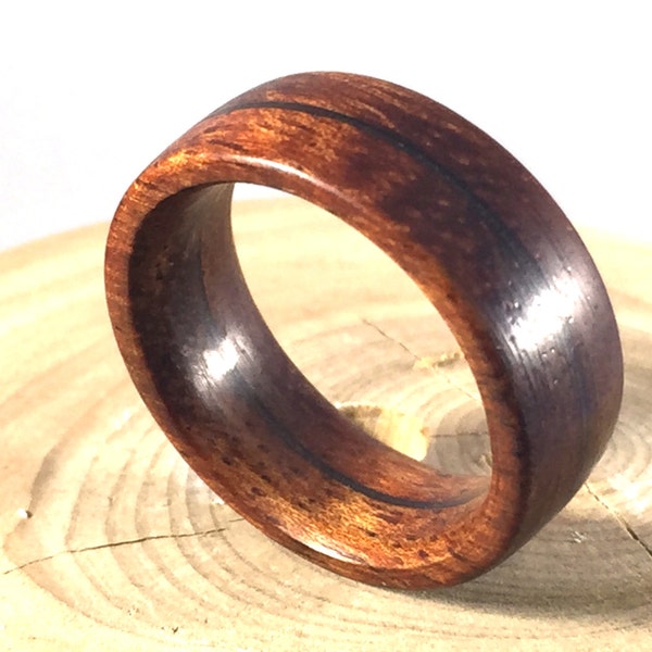 Mens Wood Ring Etsy