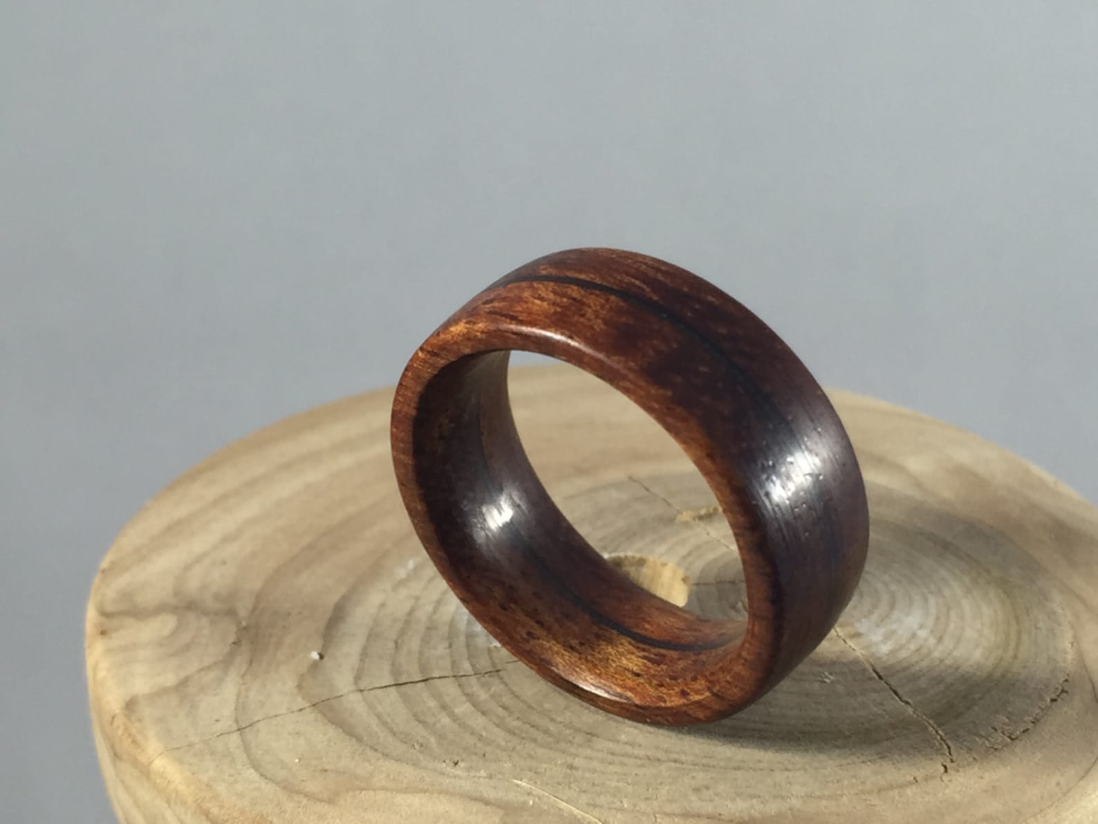 Mens Ring Mens Wedding Ring Wooden Ring Mens Wood Ringwood Etsy