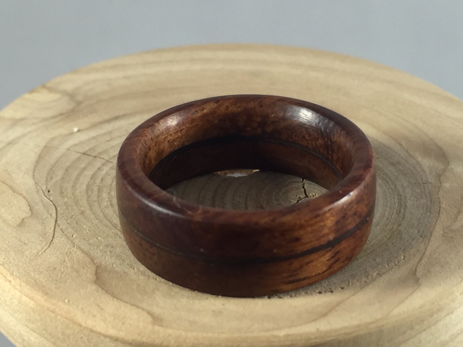 Mens Ring Mens Wedding Ring Wooden Ring Mens Wood Ringwood Etsy