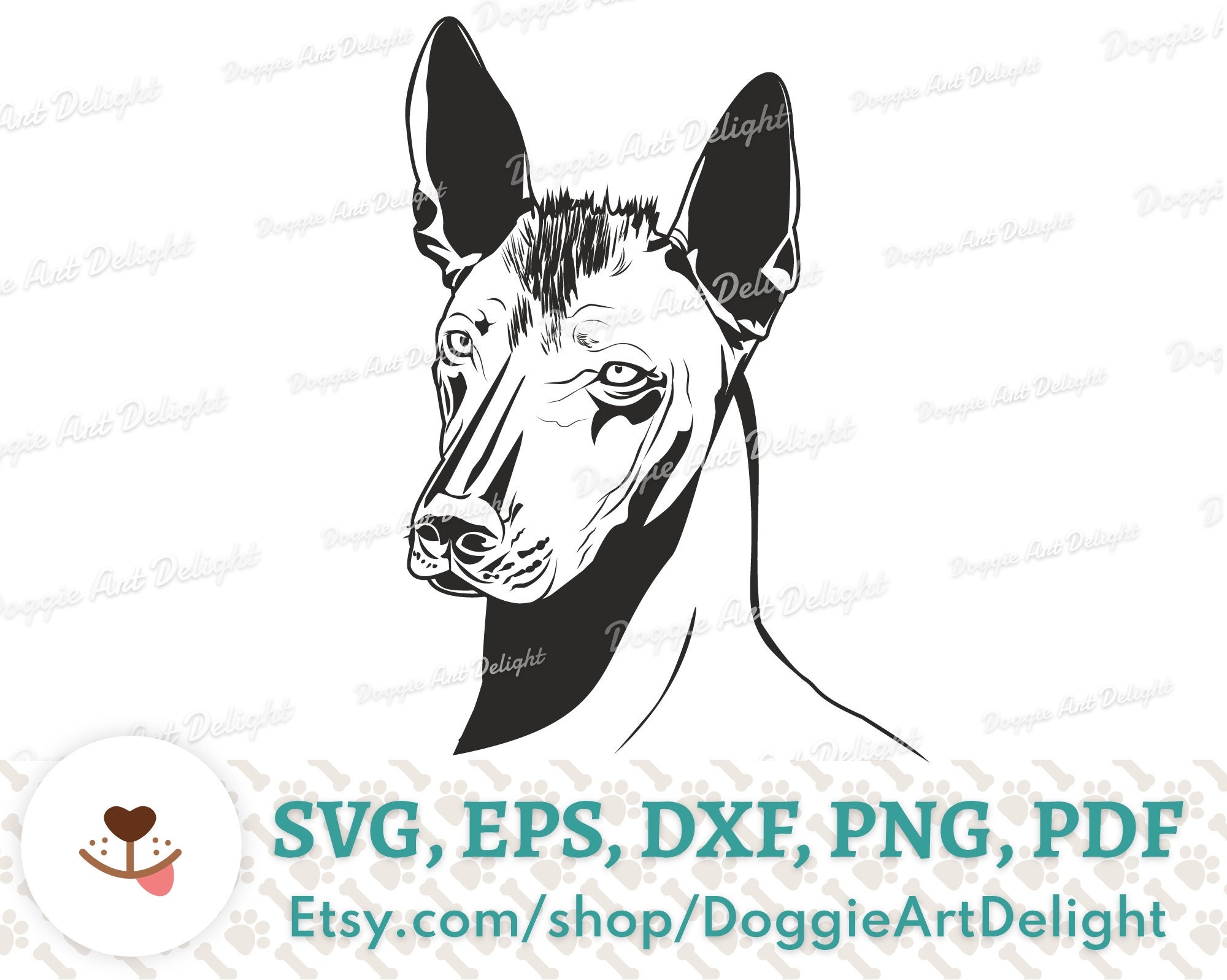 Xoloitzcuintli art - Etsy México Xoloitzcuintli art - Etsy México