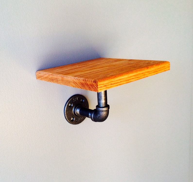 Mini Industrial Pipe Shelf Etsy