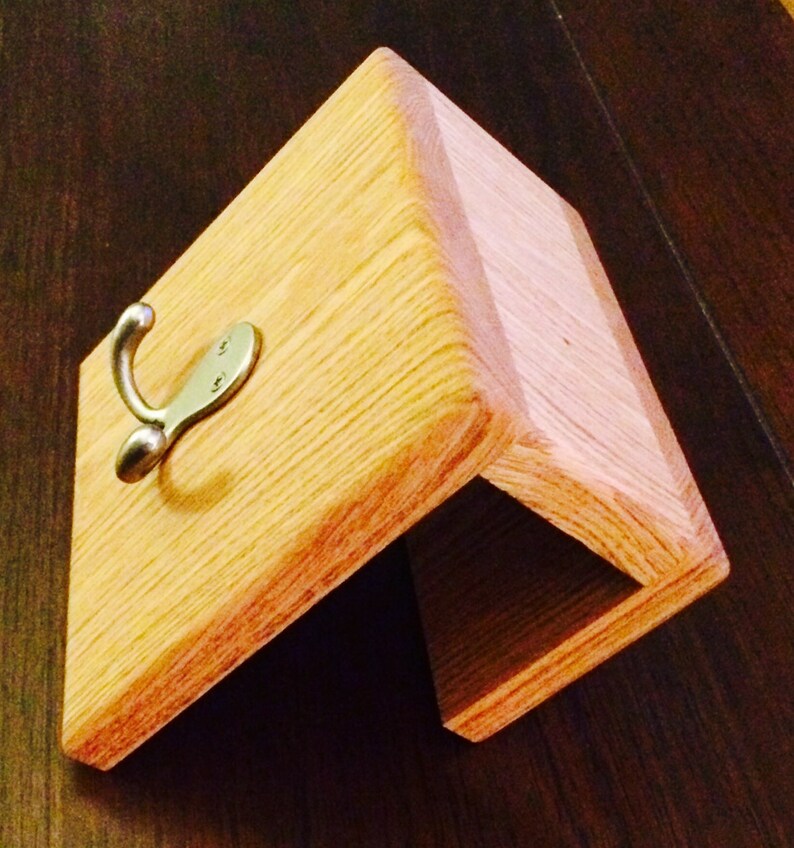 Coat rack for a cubicle wall Etsy