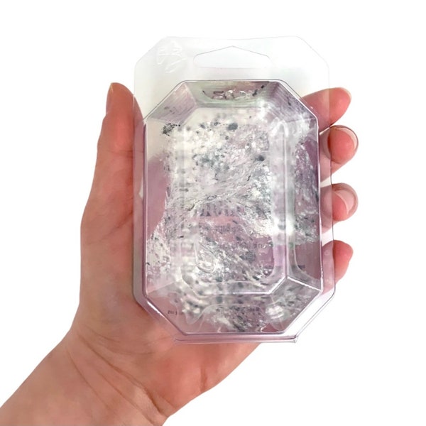 APRIL/DIAMOND-Birthstone  Mineral Soap Bar 4oz.FACETED