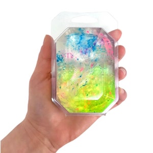 OCTOBER/OPAL-Birthstone  Mineral Soap Bar 4oz.FACETED