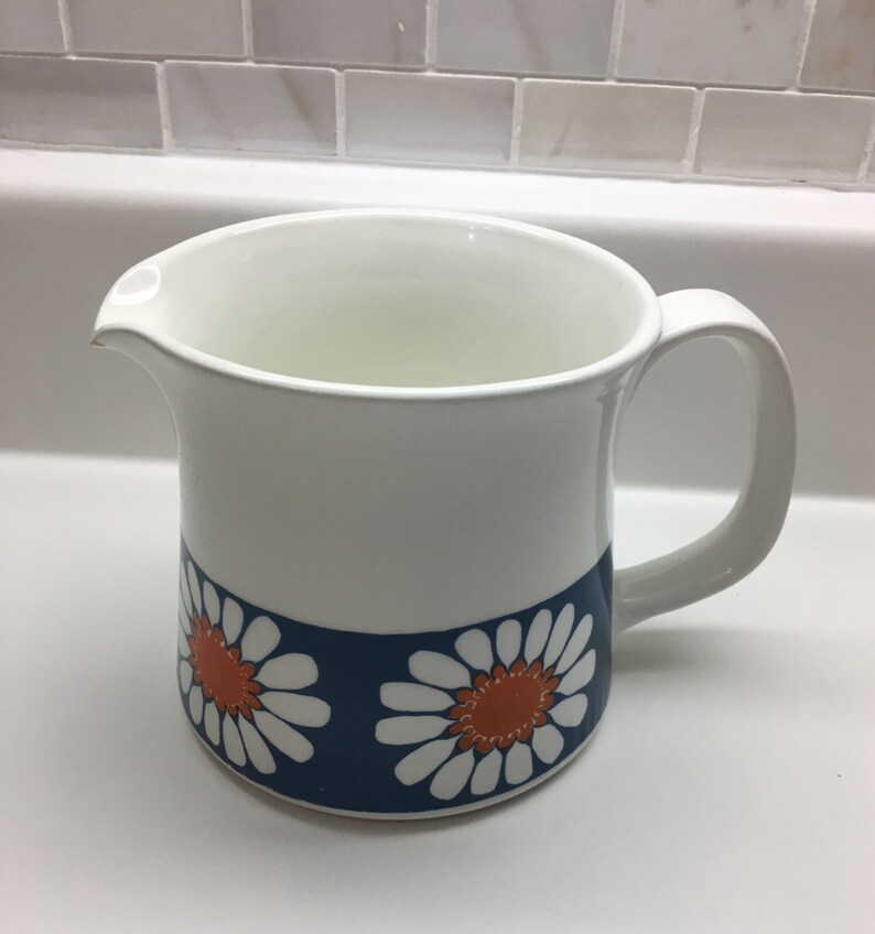 Figgjo Flint Turidesign Daisy Milk Jug Made in Norway Etsy Canada
