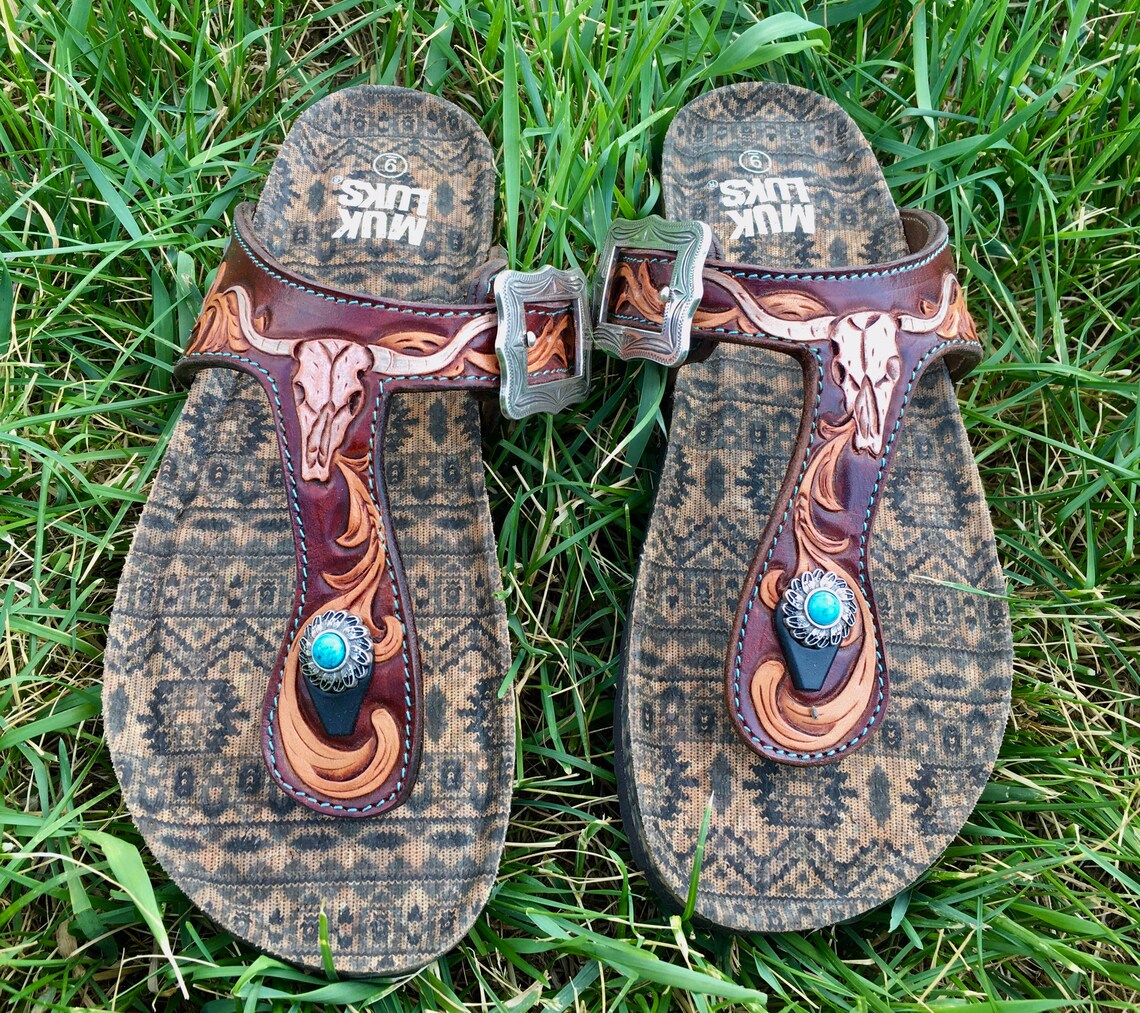hand tooled birkenstocks