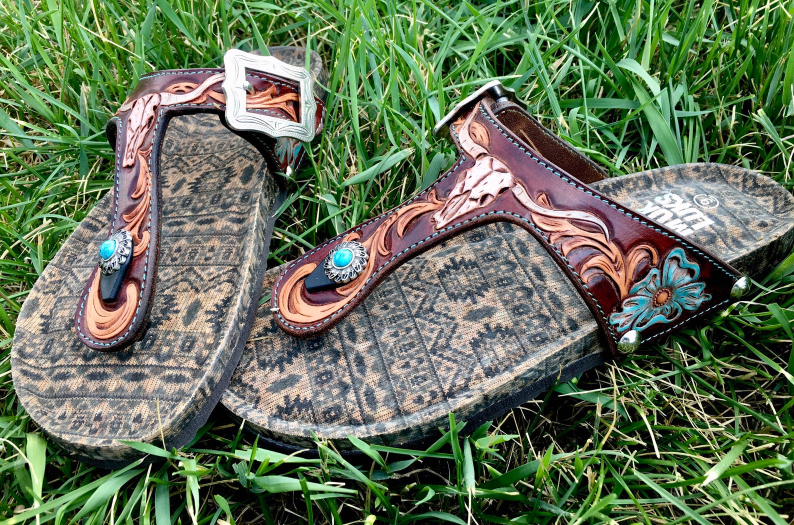 hand tooled birkenstocks