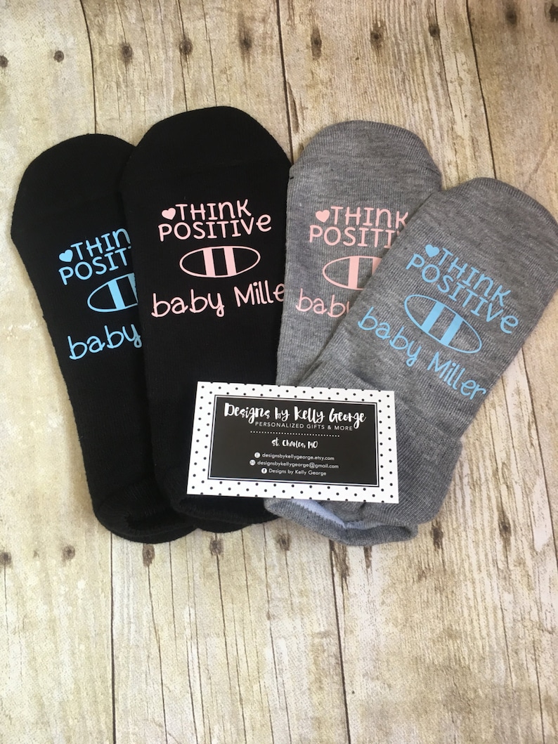 Personalized Fertility Socksivf IUI Motivational Socks Etsy